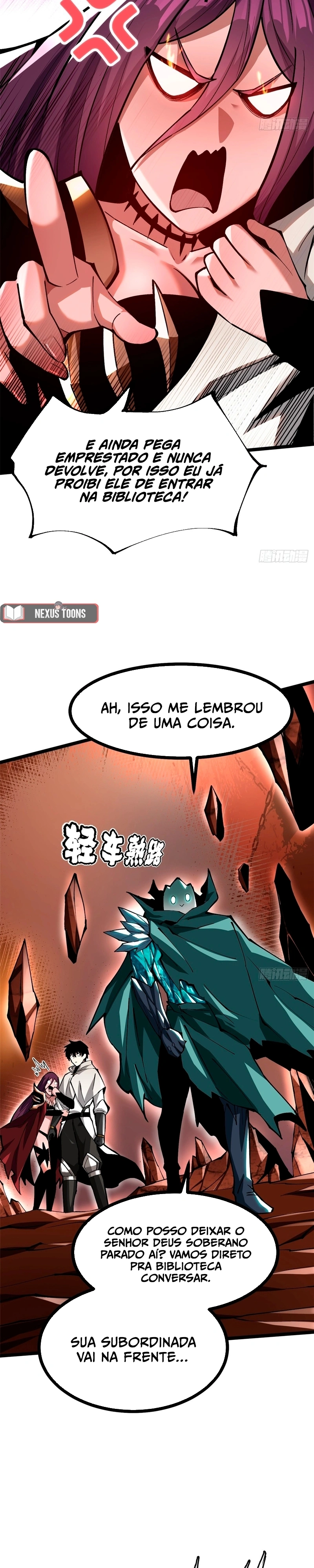 Eu Não Quero Aprender Maldições Capítulo 108 Página 5