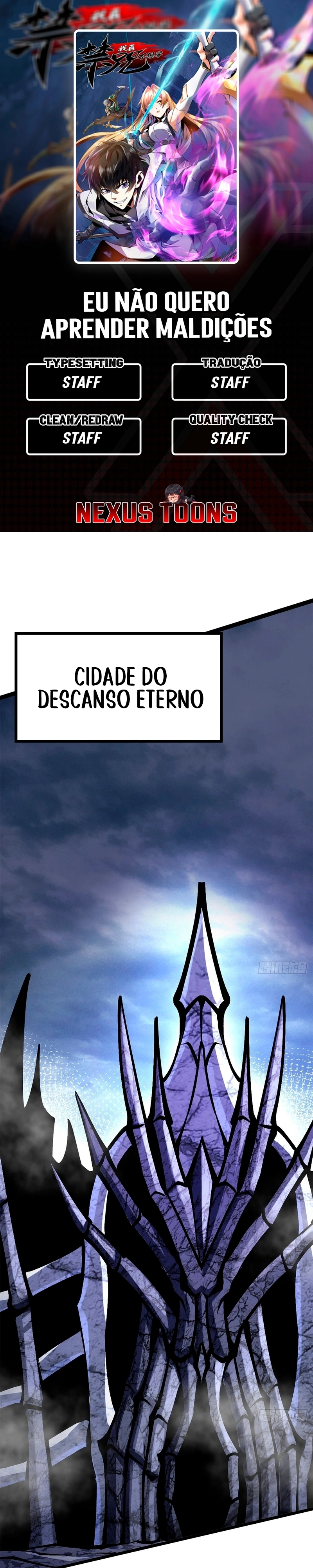 Eu Não Quero Aprender Maldições Capítulo 129 Página 1