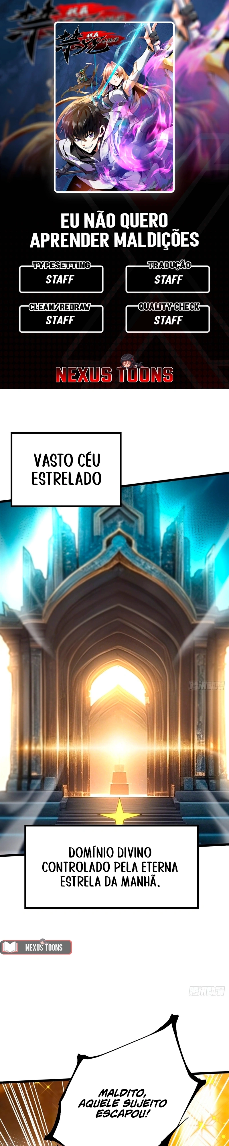 Eu Não Quero Aprender Maldições Capítulo 152 Página 1