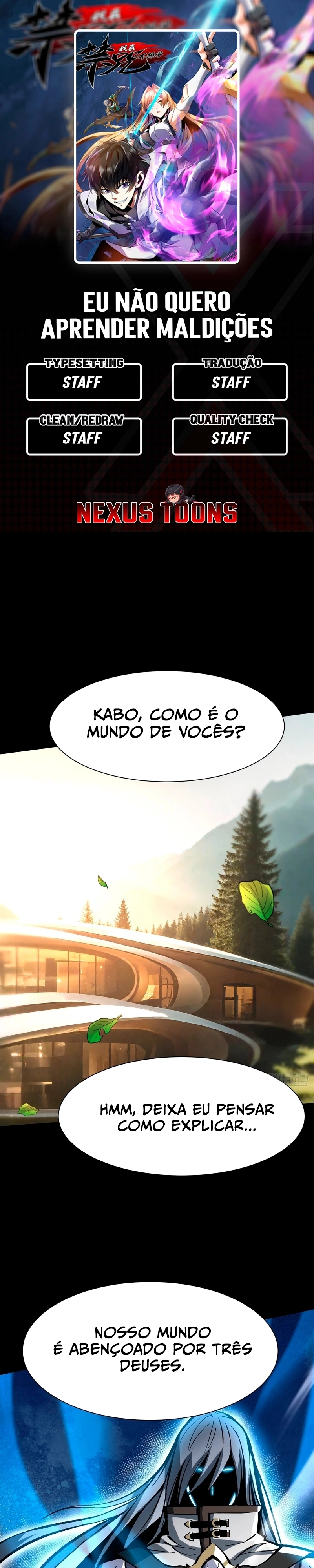 Eu Não Quero Aprender Maldições Capítulo 157 Página 1