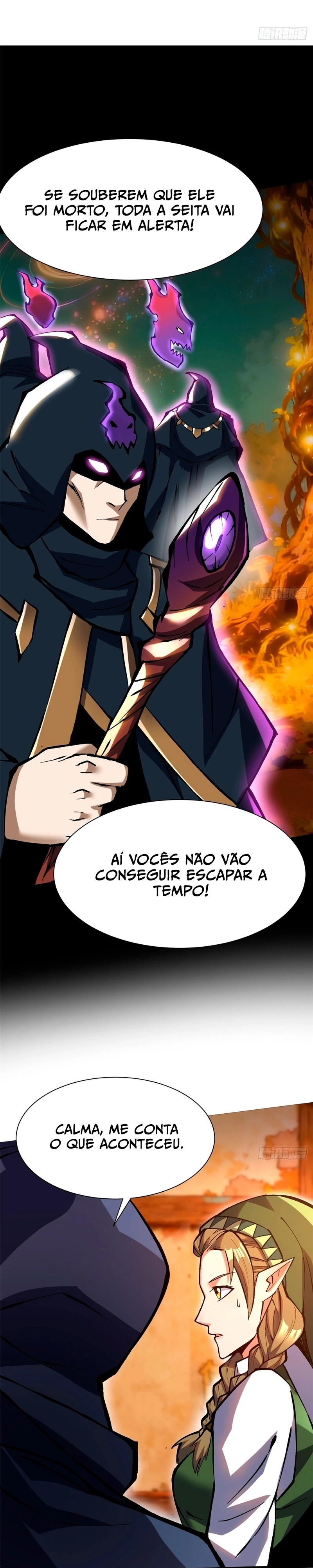 Eu Não Quero Aprender Maldições Capítulo 157 Página 9