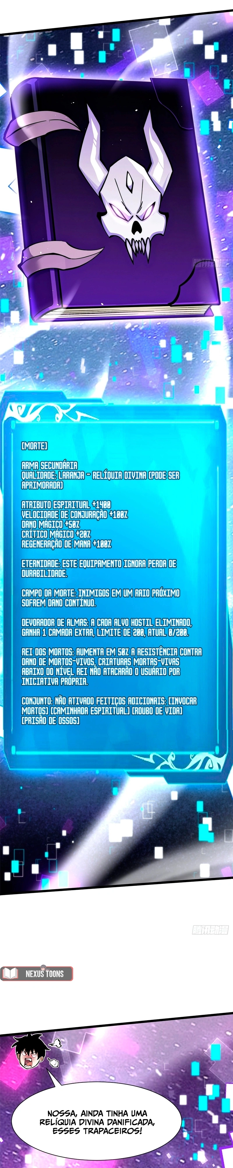 Eu Não Quero Aprender Maldições Capítulo 170 Página 6