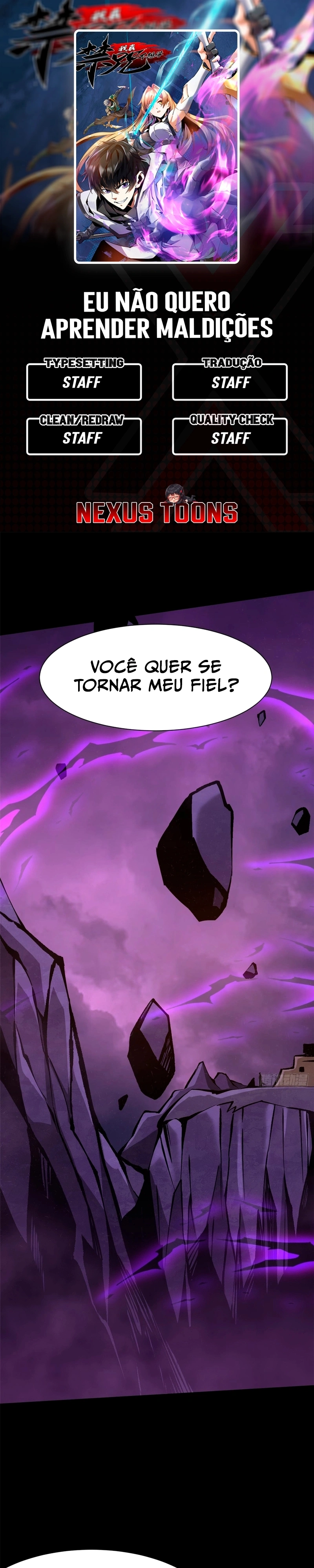 Eu Não Quero Aprender Maldições Capítulo 171 Página 1