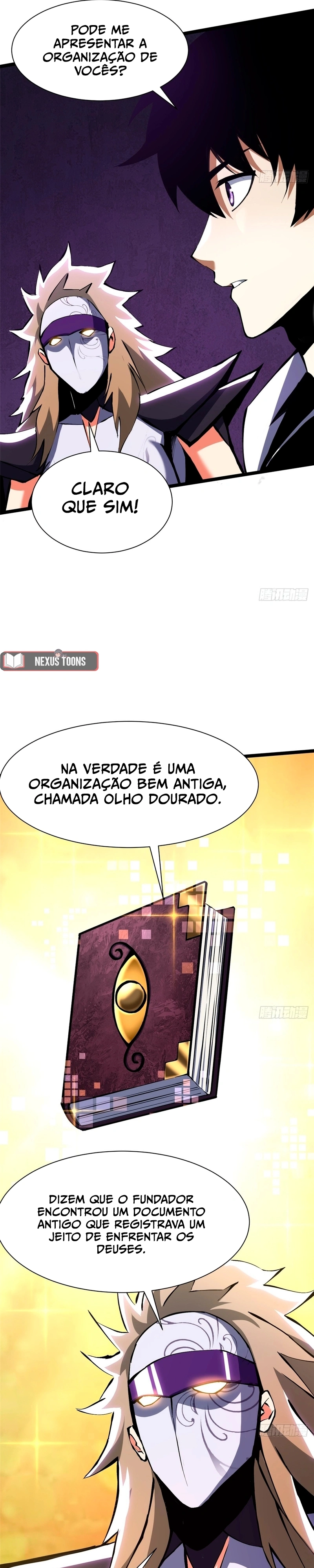 Eu Não Quero Aprender Maldições Capítulo 174 Página 6