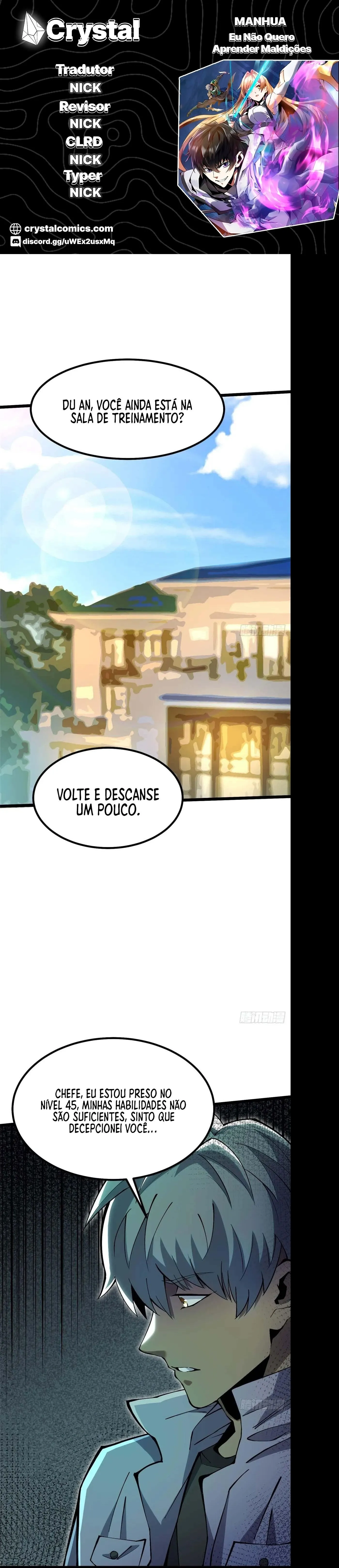 Eu Não Quero Aprender Maldições Capítulo 36 Página 1