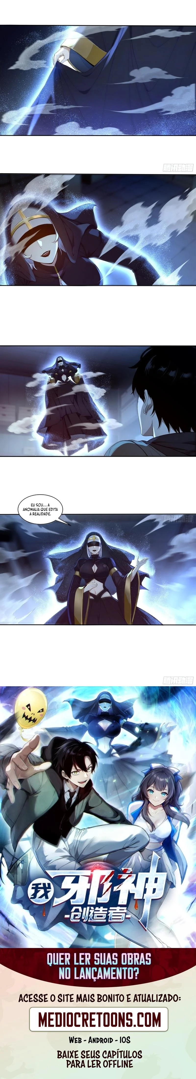 Eu, O Criador do Deus Maligno Capítulo 1 Página 3