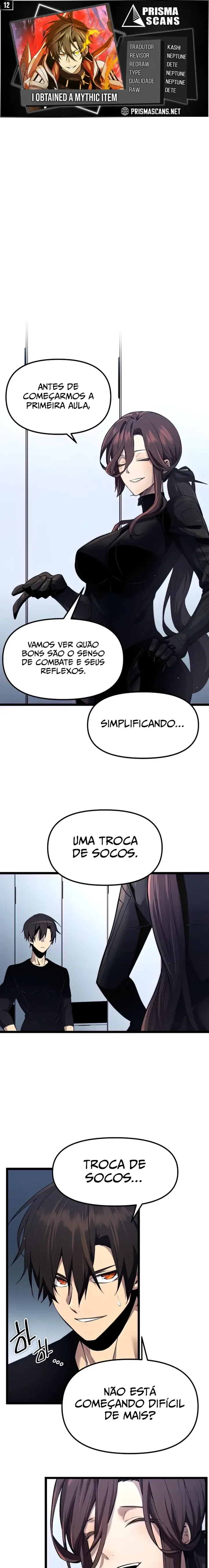 Eu Obtive um Item Mítico Capítulo 12 Página 1