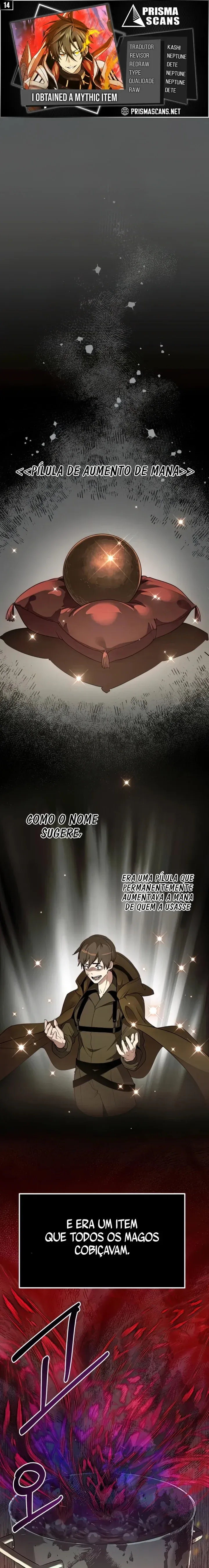 Eu Obtive um Item Mítico Capítulo 14 Página 1