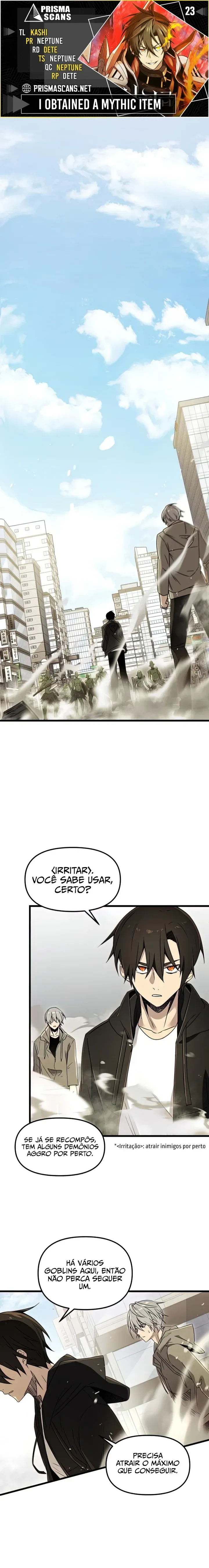 Eu Obtive um Item Mítico Capítulo 23 Página 1