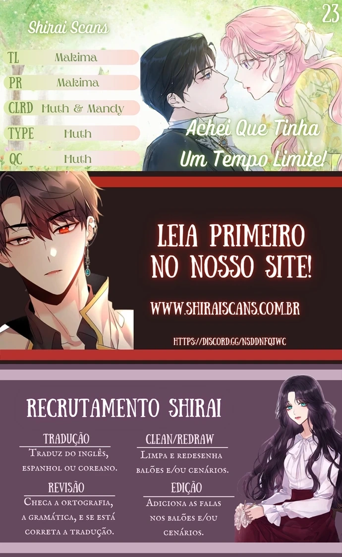 Eu Pensei Que Tinha Um Limite de Tempo! Capítulo 23 Página 1