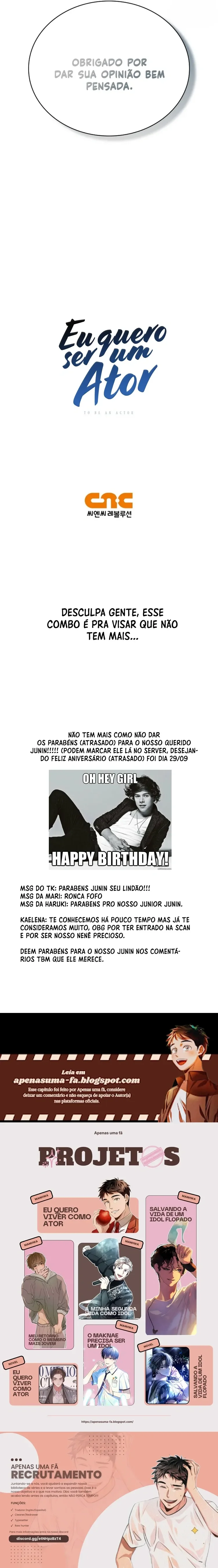 Eu Quero ser um Ator Capítulo 92 Página 11