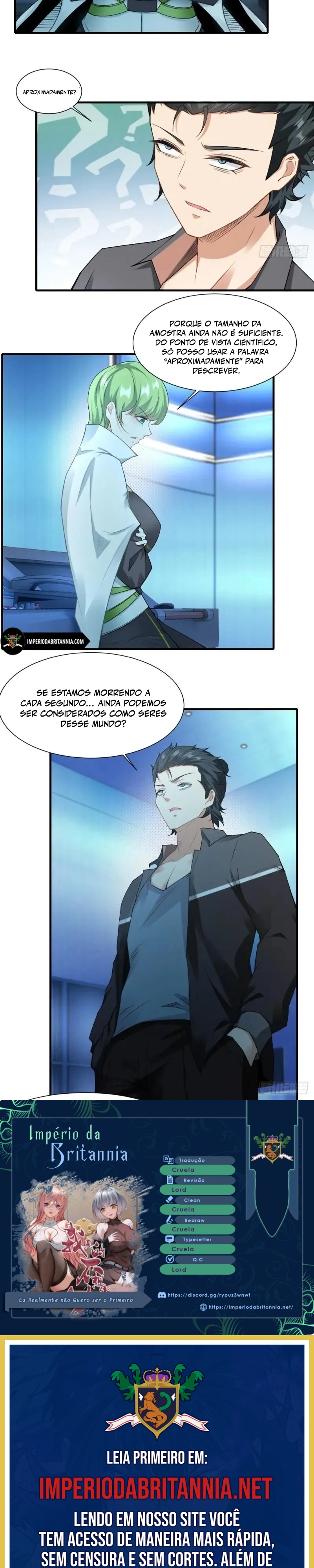 Eu Realmente não Quero ser o Primeiro Capítulo 116 Página 2