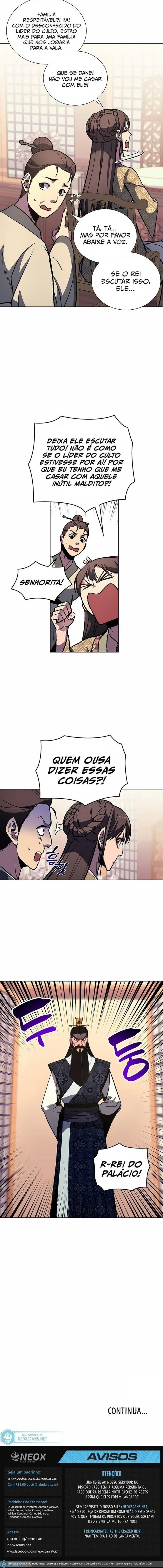 Eu Reencarnei como o Herdeiro Louco Capítulo 18 Página 8