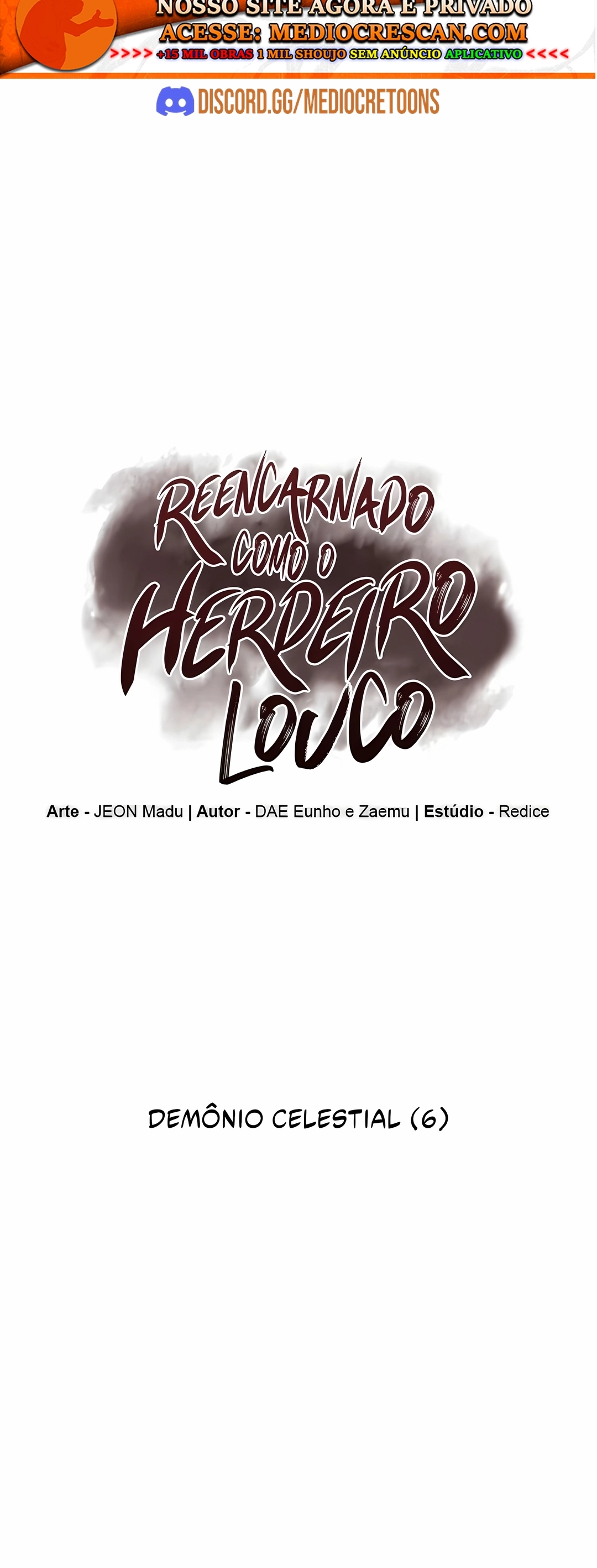 Eu Reencarnei como o Herdeiro Louco Capítulo 195 Página 44