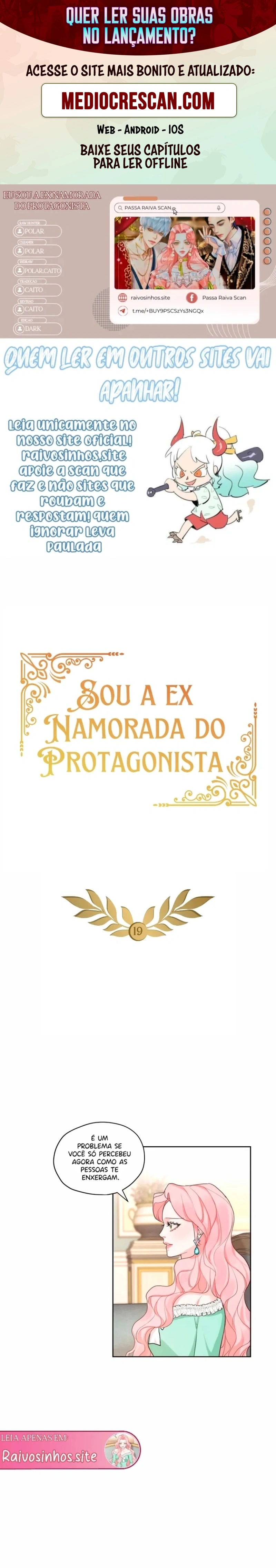 Eu Sou a Ex-Namorada do Protagonista Capítulo 19 Página 1