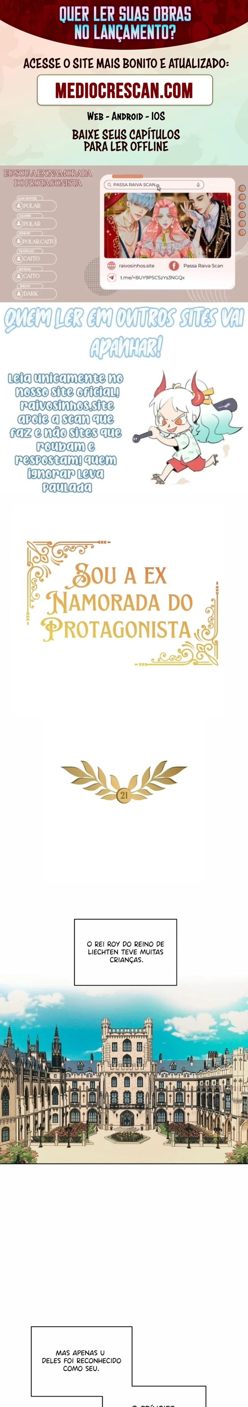 Eu Sou a Ex-Namorada do Protagonista Capítulo 21 Página 1