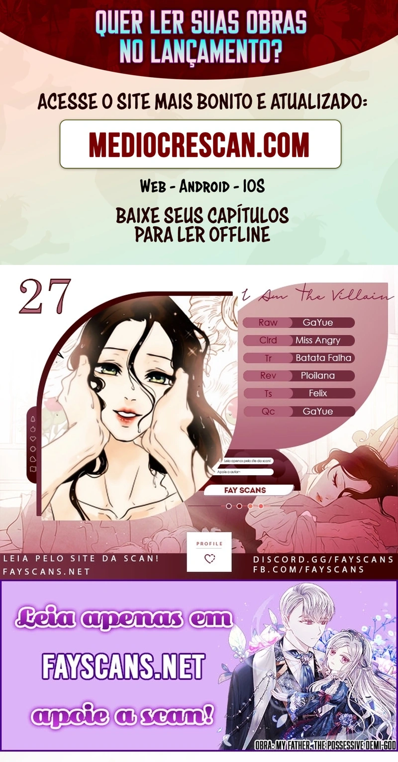 Eu Sou a Vilã Capítulo 27 Página 1