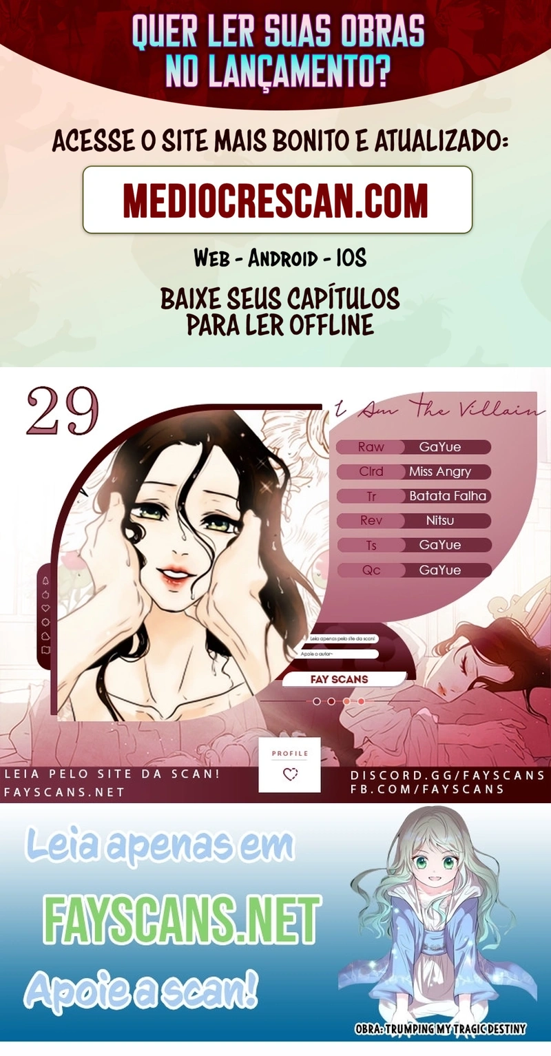 Eu Sou a Vilã Capítulo 29 Página 1
