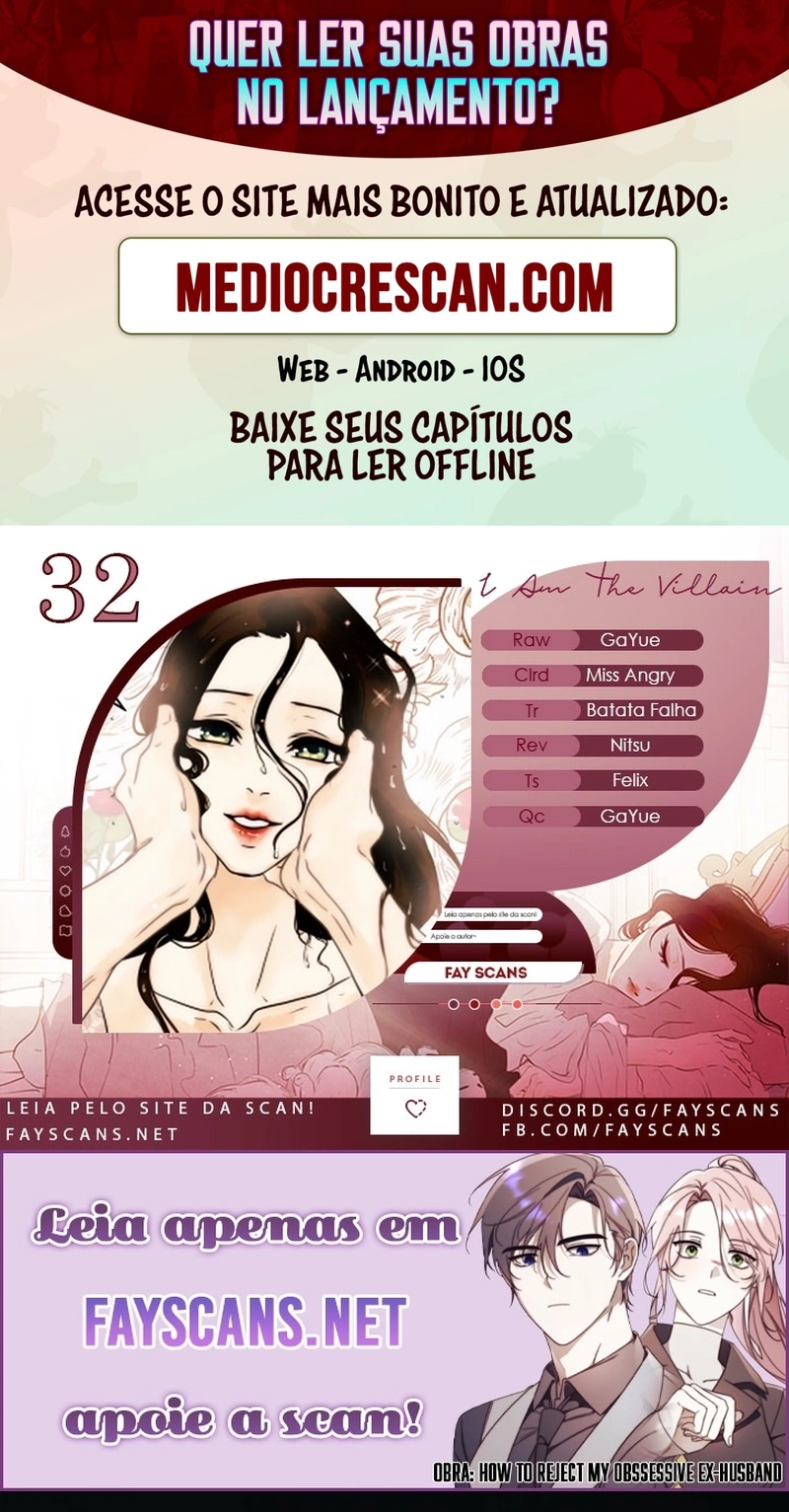 Eu Sou a Vilã Capítulo 32 Página 1