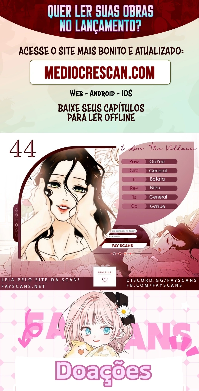 Eu Sou a Vilã Capítulo 44 Página 1