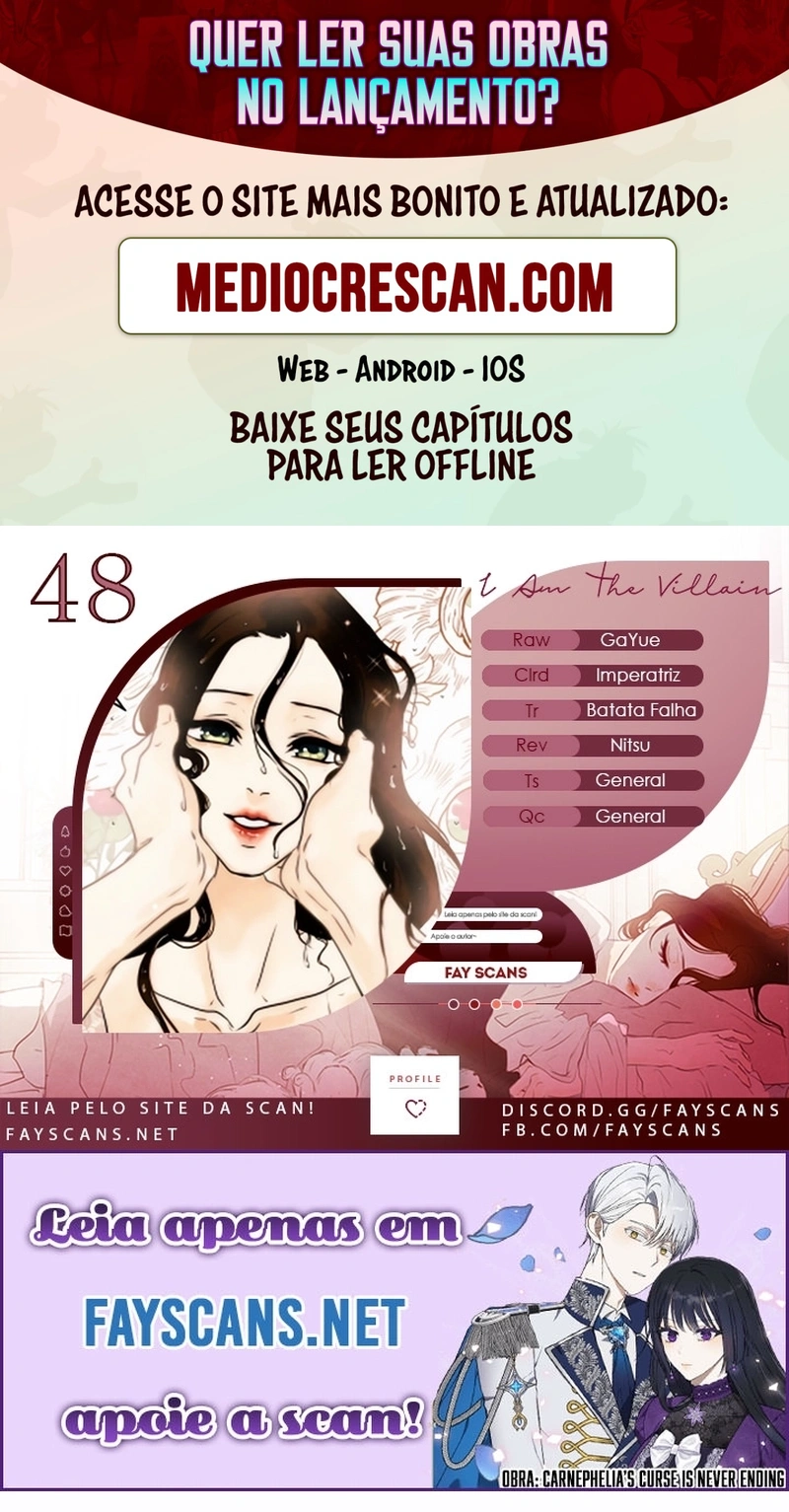 Eu Sou a Vilã Capítulo 48 Página 1