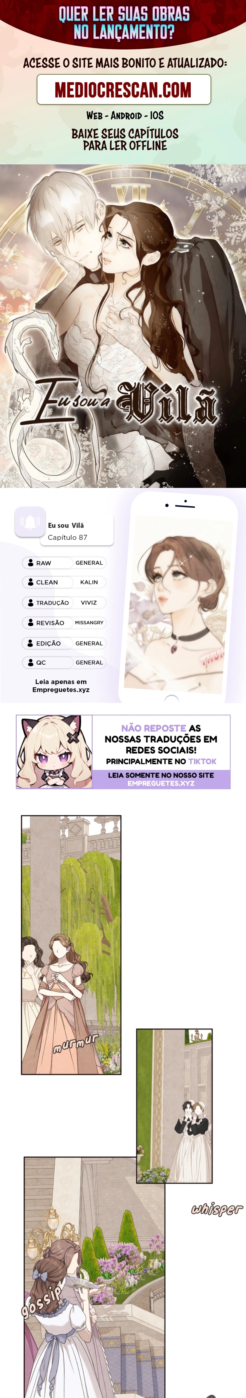 Eu Sou a Vilã Capítulo 87 Página 1