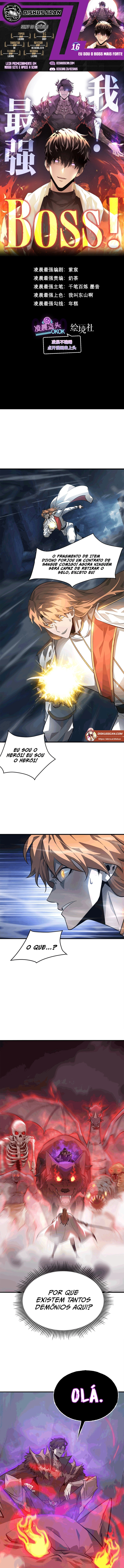 Eu Sou o BOSS Mais Forte Capítulo 16 Página 1