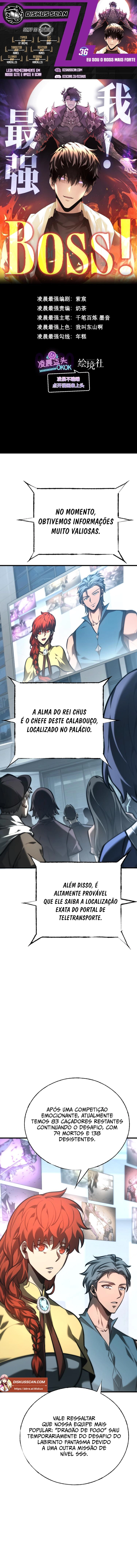 Eu Sou o BOSS Mais Forte Capítulo 36 Página 1