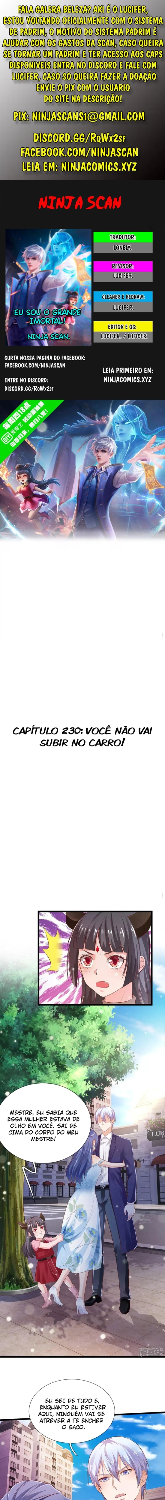 Eu Sou o Grande Imortal Capítulo 230 Página 1
