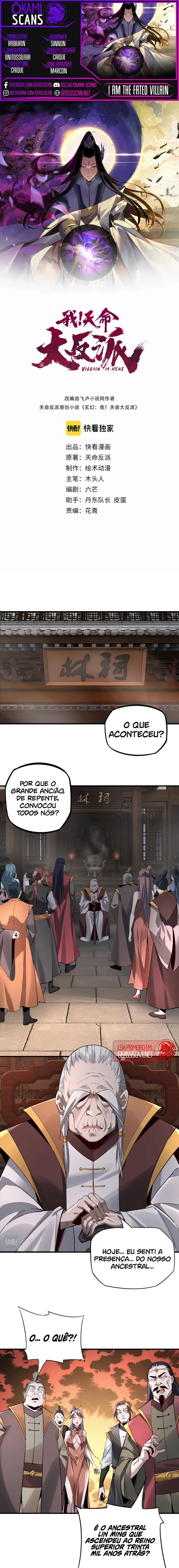 Eu Sou o Vilão Predestinado Capítulo 10 Página 1