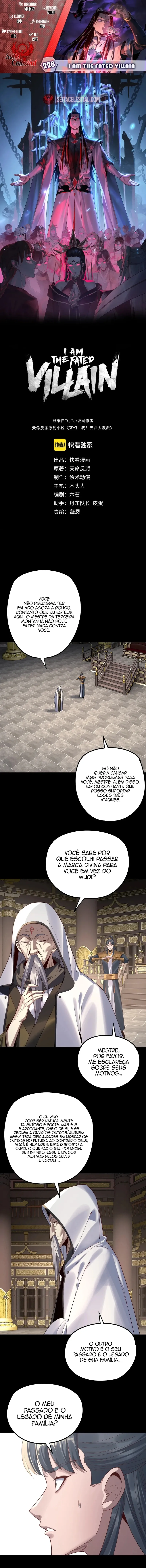 Eu Sou o Vilão Predestinado Capítulo 228 Página 1