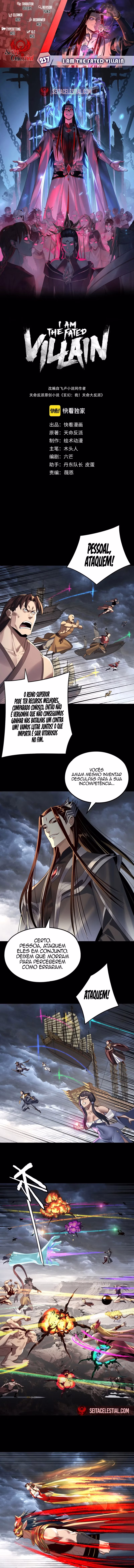 Eu Sou o Vilão Predestinado Capítulo 237 Página 1