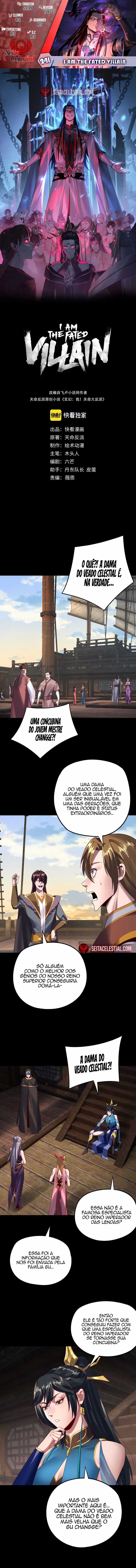 Eu Sou o Vilão Predestinado Capítulo 241 Página 1