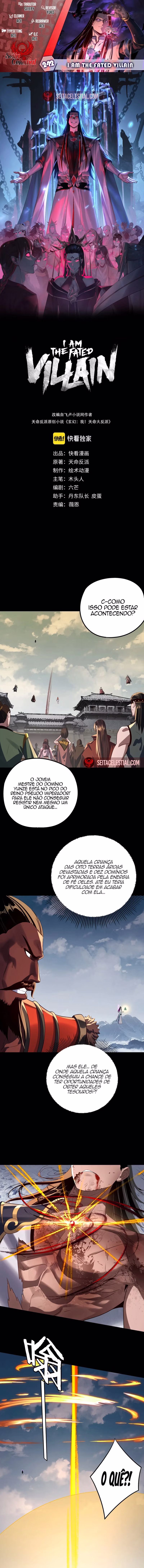 Eu Sou o Vilão Predestinado Capítulo 242 Página 1