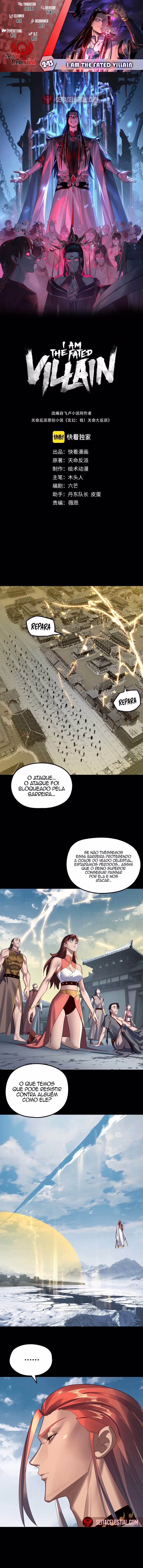 Eu Sou o Vilão Predestinado Capítulo 243 Página 1