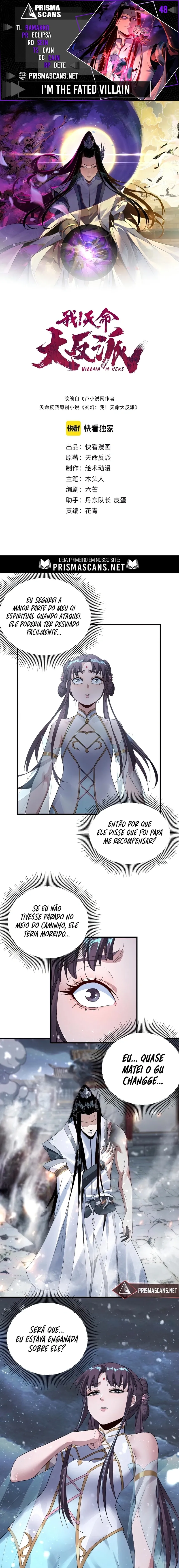 Eu Sou o Vilão Predestinado Capítulo 48 Página 1