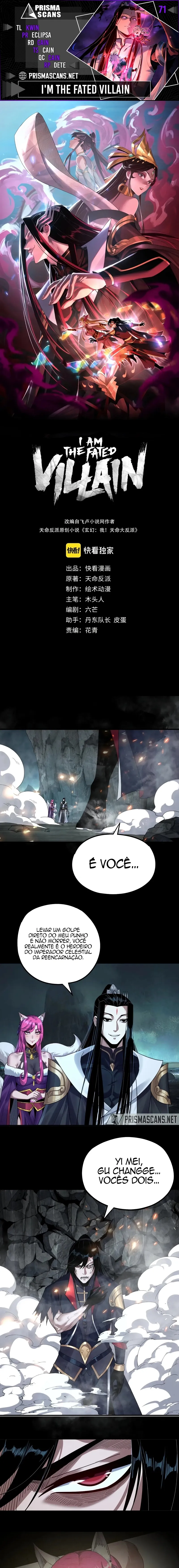 Eu Sou o Vilão Predestinado Capítulo 71 Página 1