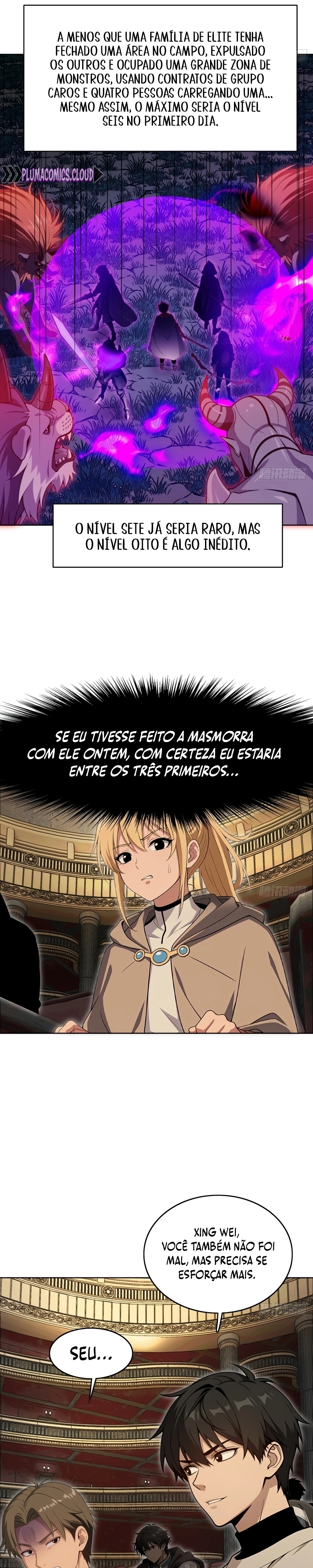 Eu Tenho Infinitos Atributos Dourados Capítulo 7 Página 3