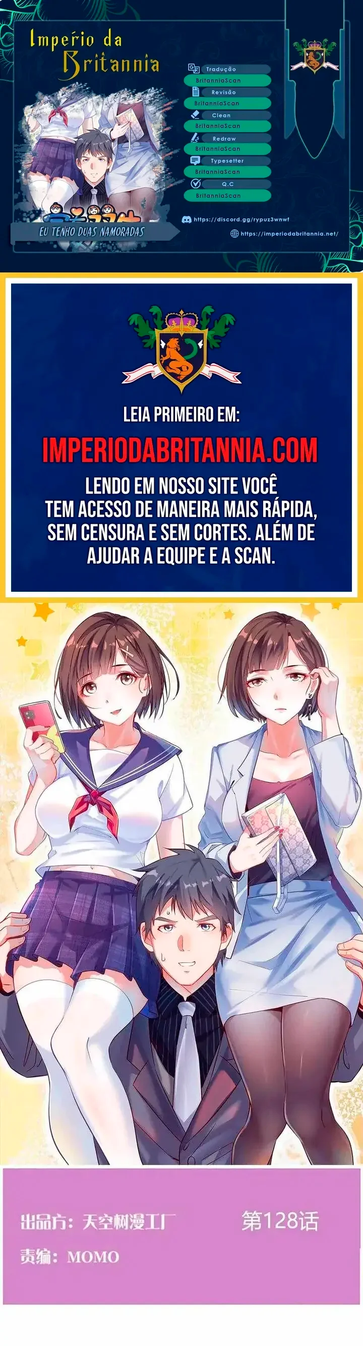 Eu tenho namoradas gêmeas Capítulo 128 Página 1