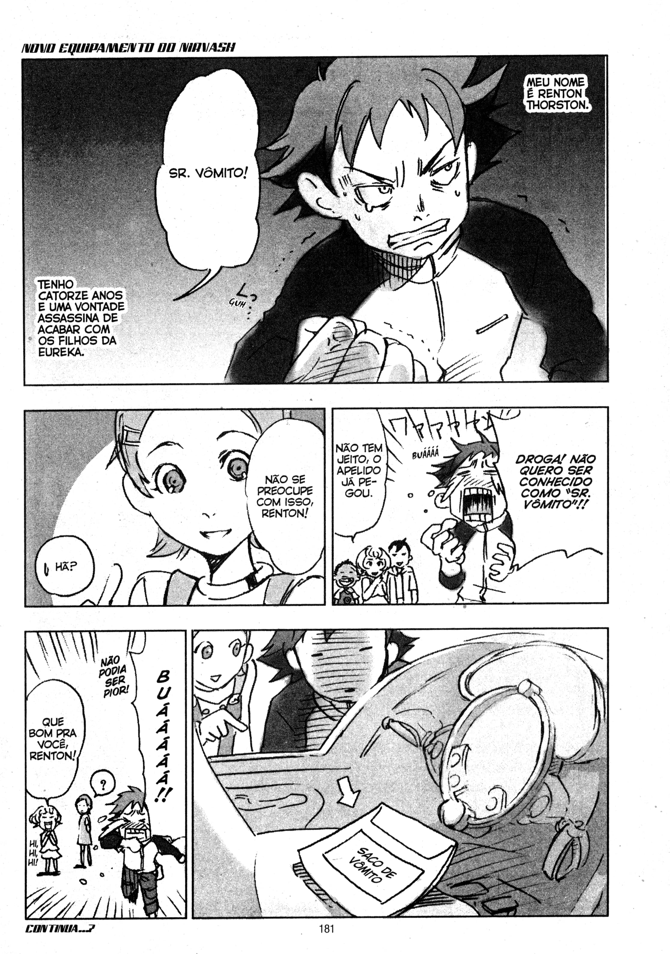 Eureka Seven Capítulo 3.5 Página 4