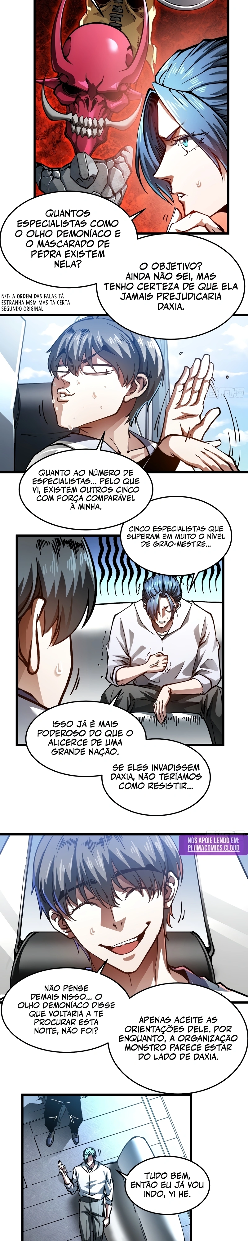 Evolução Marcial: Despertar do Rei dos Monstros Capítulo 122 Página 5
