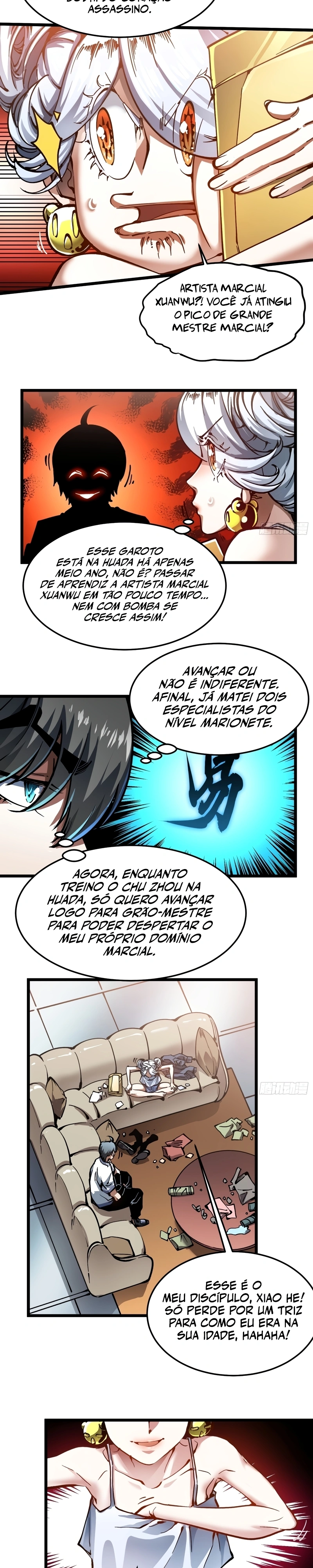 Evolução Marcial: Despertar do Rei dos Monstros Capítulo 123 Página 8