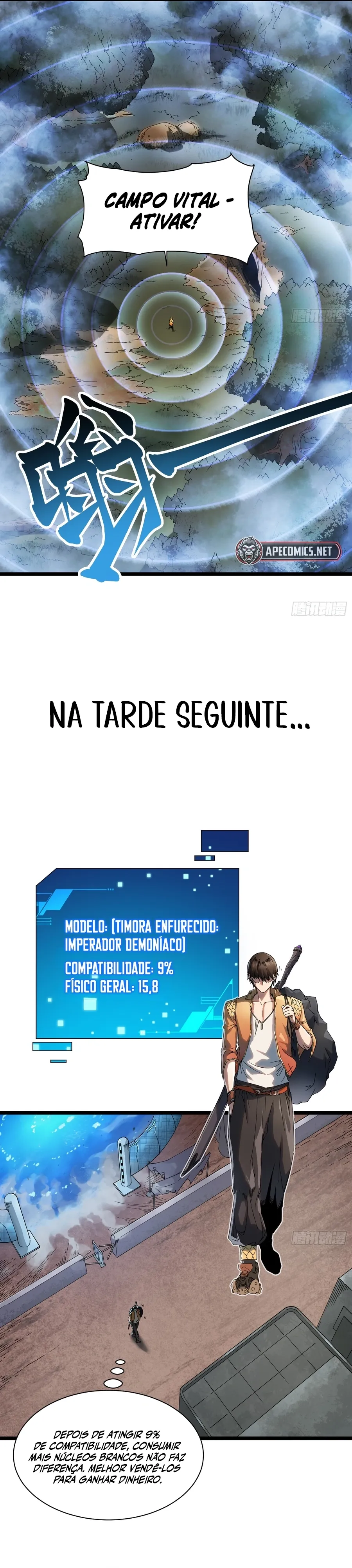 Evolução Marcial: Despertar do Rei dos Monstros Capítulo 3 Página 13