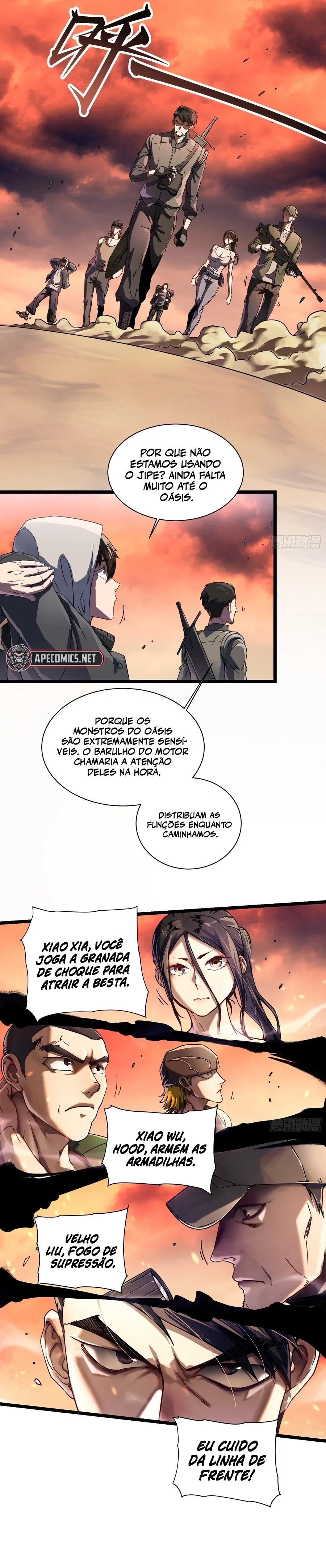 Evolução Marcial: Despertar do Rei dos Monstros Capítulo 3 Página 21