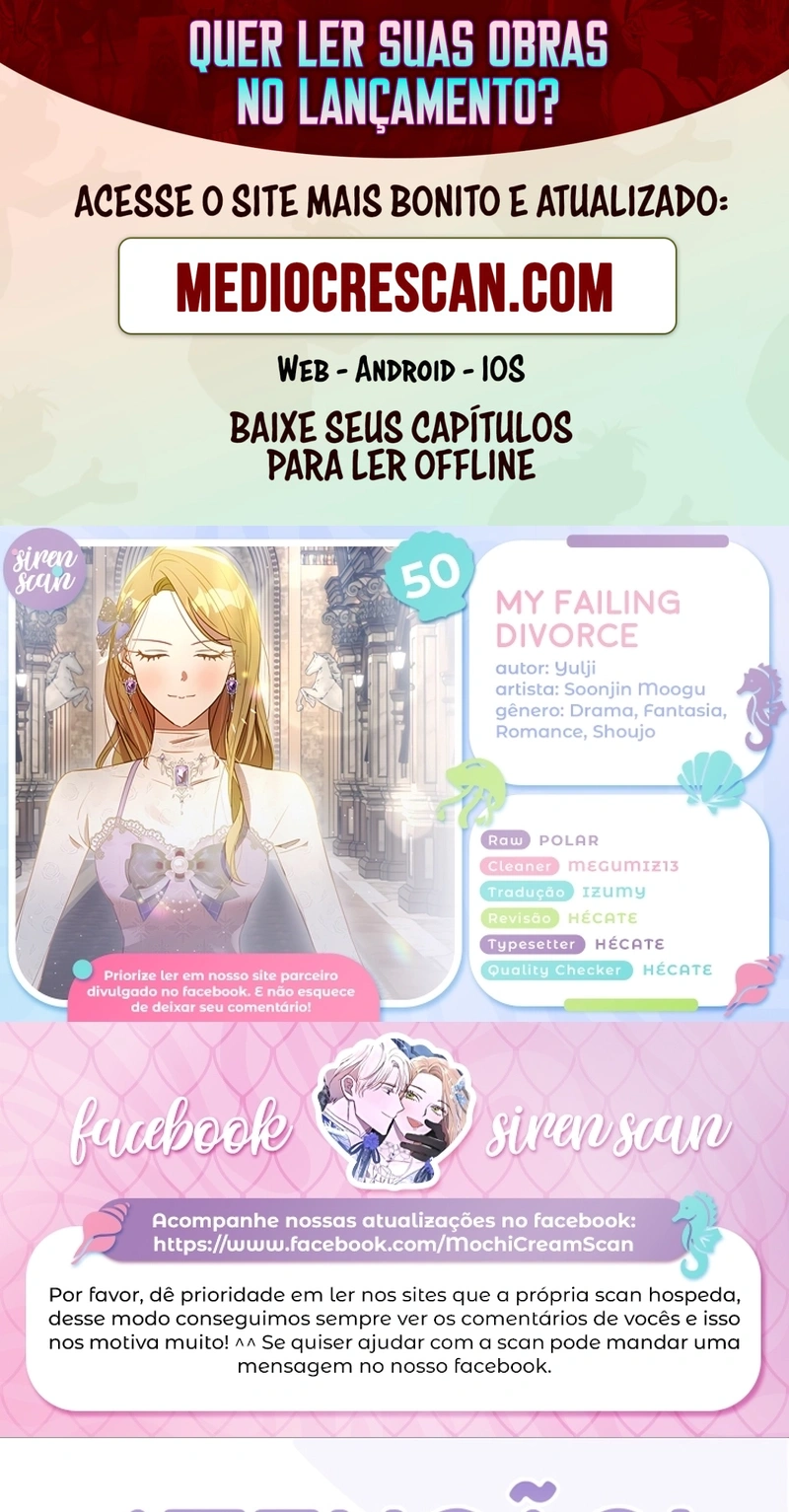 Falhei em Me Divorciar Capítulo 50 Página 1