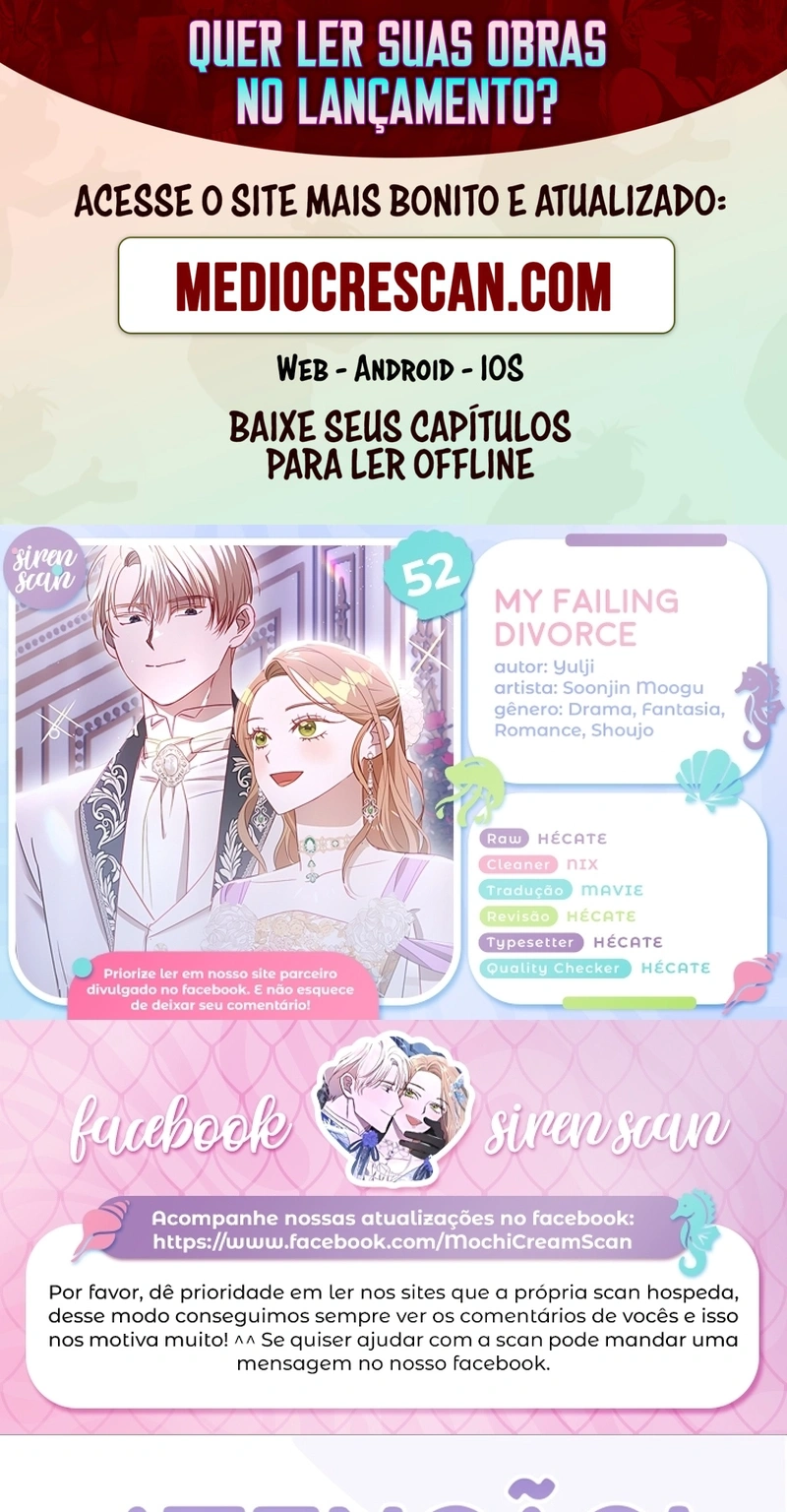 Falhei em Me Divorciar Capítulo 52 Página 1