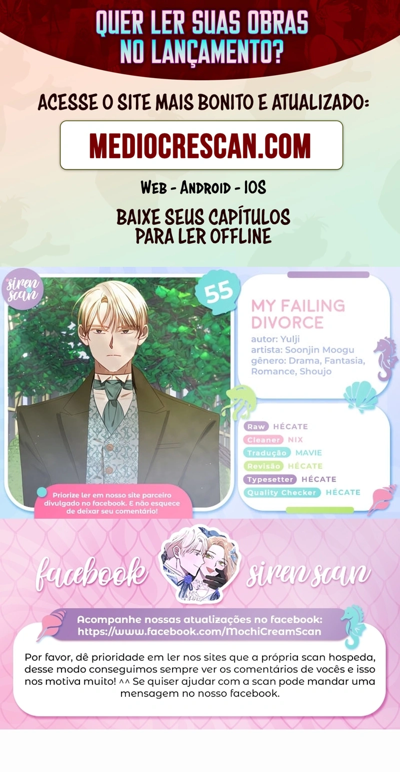 Falhei em Me Divorciar Capítulo 55 Página 1