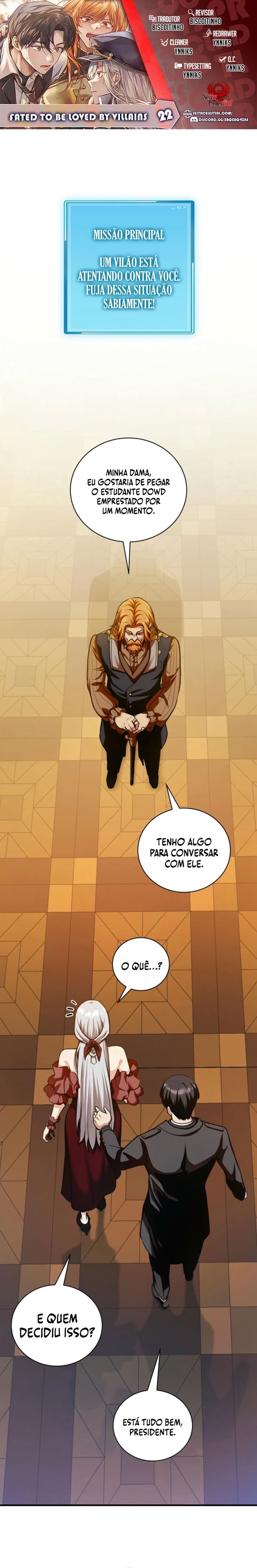 Fated to Be Loved by Villains Capítulo 22 Página 1