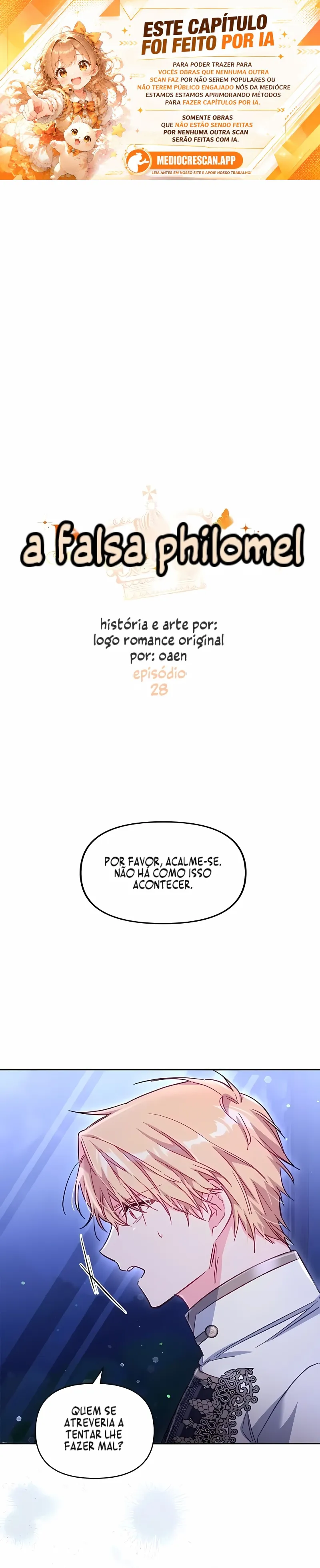 Filomel, a Falsa Capítulo 28 Página 1