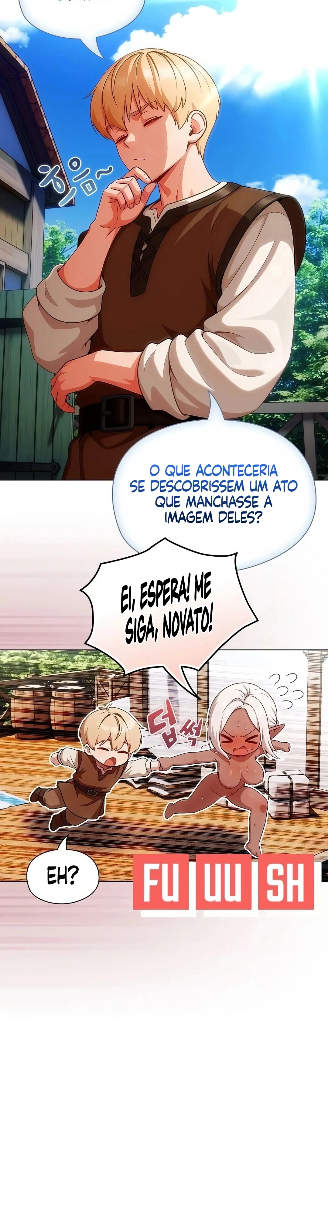 Fingindo ser um elfo sombrio bronzeado! Capítulo 1 Página 32